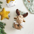 Load image into Gallery viewer, Swaddle with Moose Plush Rattle
