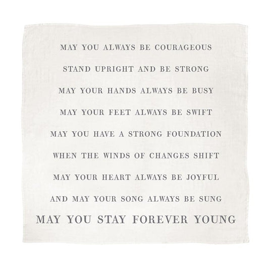 Forever Young - Swaddle Blanket
