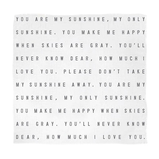 You Make Me Happy - Swaddle Blanket