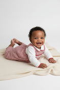 Load image into Gallery viewer, Red_Check_Smocked_Longall_Petit_Ami_&_Zubels_2844_4
