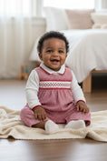 Load image into Gallery viewer, Red Check Smocked Longall
