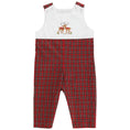 Load image into Gallery viewer, Reindeer On Plaid-John John_Bailey Boys_25731
