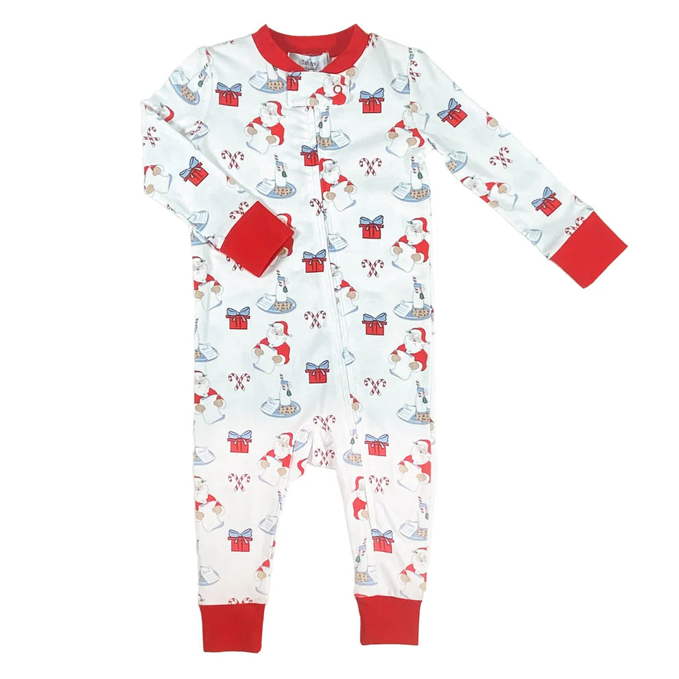 Santa Milk and Cookies Onesie