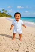 Load image into Gallery viewer, Seaside_Short_Set_Luli_&_Me_+_Sophie_&_Lucas_26SS22_BL_2T_1
