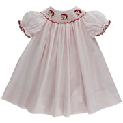 Smocked Santa - Bishop Dress_Bailey Boys_25725