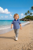 Load image into Gallery viewer, Stripe_Polo_Shirt_Creative_Knitwear_FKY457_Royal_White_4T_1
