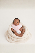 Load image into Gallery viewer, Striped_Bib_Creative_Knitwear_FKY453_Pink_White_New_Born_2
