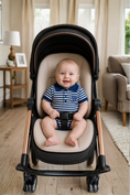 Load image into Gallery viewer, Striped_Polo_Bodysuit_Creative_Knitwear_FKY461_Royal_White_3_6M_1

