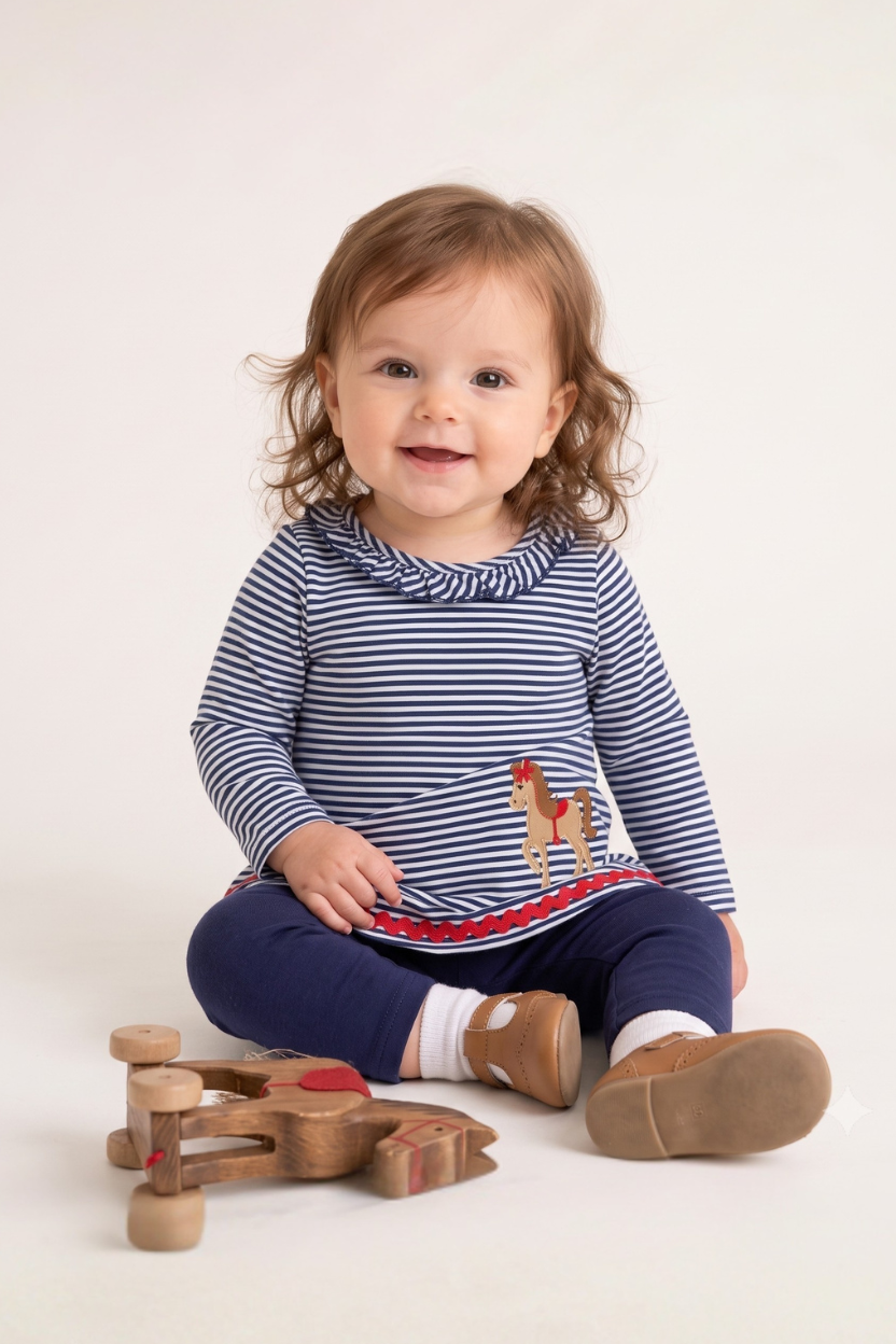 Triple Crown-Tunic Pant Set
