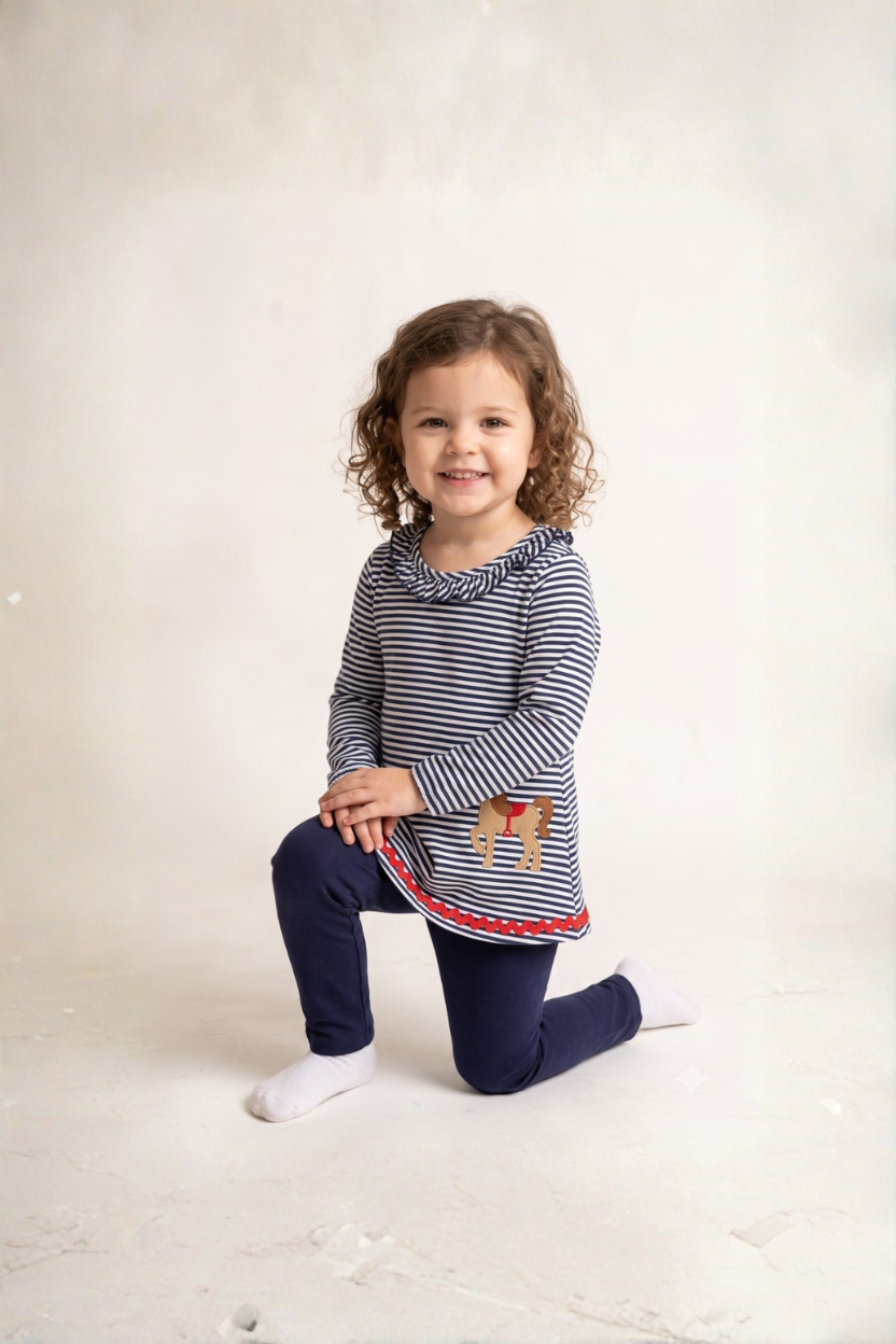 Triple Crown-Tunic Pant Set
