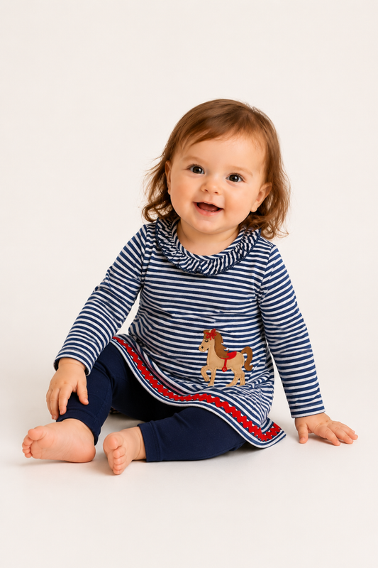 Triple Crown-Tunic Pant Set