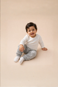 Load image into Gallery viewer, Sweater_Knit_Pocket_Baby_Pants_Viverano_Organics_256230_HG_1824M_2
