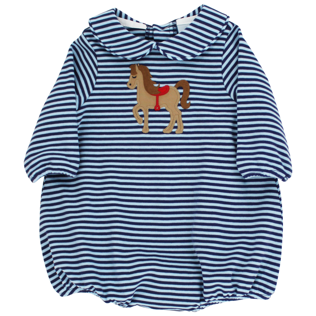 Triple Crown-Knit Infant Bubble_Bailey Boys_26507-KIBB