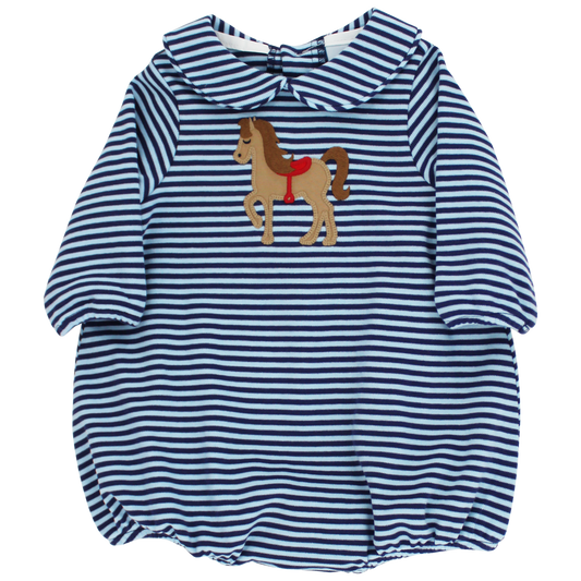 Triple Crown-Knit Infant Bubble_Bailey Boys_26507-KIBB
