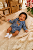 Load image into Gallery viewer, Triple_Crown_Knit_Infant_Bubble_Bailey_Boys_26507_KIBB_12M_1
