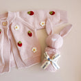 Load image into Gallery viewer, Cotton Strawberry Flower Baby Cardigan Sweater
