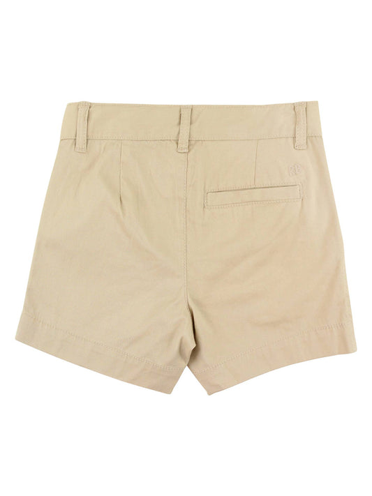 Boys Khaki Stretch Chino Shorts