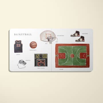 Baby Board Book - Our Big Book of Sports