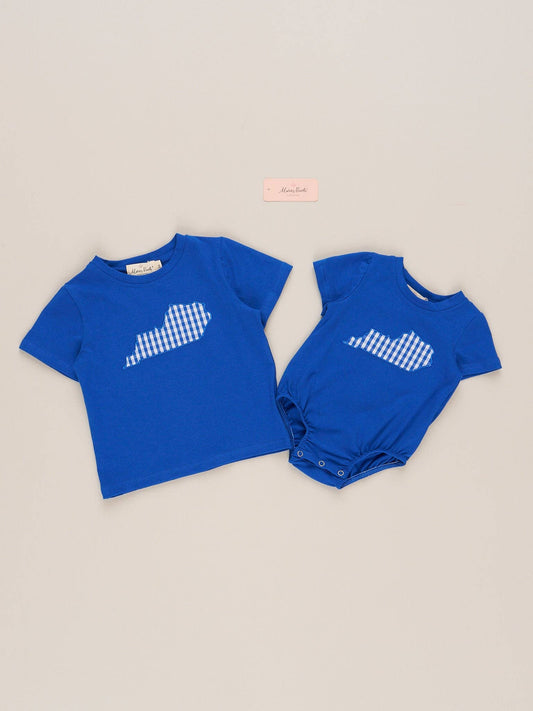 Kentucky Embroidered Gingham Shirt