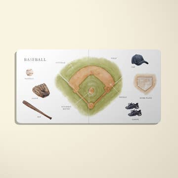 Baby Board Book - Our Big Book of Sports