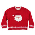 Load image into Gallery viewer, Santa Applique Knit Sweater
