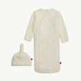 Load image into Gallery viewer, Love Lines Tofu Gown Hat Set

